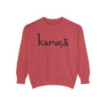 Karuna text, Mushroom illustration Sweatshirt | Spiritual Sanskrit, Botanical